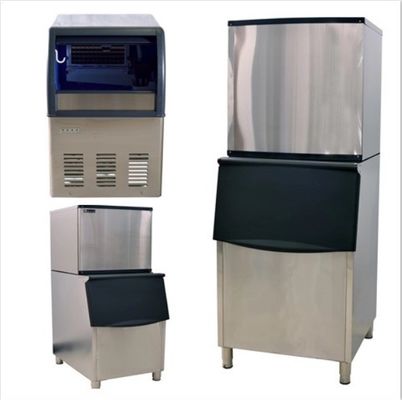 大容量と二重層ステンレスデザインのプロの電気アイスメーカー