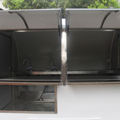 1500W 電動トラック 屋根トップデザインと運転機能の移動食品カート