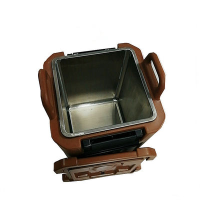 15kg 容量 ブルー回転型電動食品温め器 スープと熱い飲み物