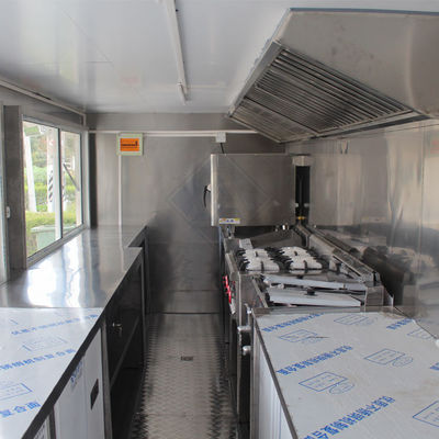 食品トラックのレストランや小売焼肉用水性道路車輪コンベクションオーブン
