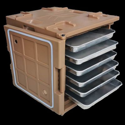 プラスチック製のパン屋 パンピザ パン皿 輸送箱 隔熱食品配送箱