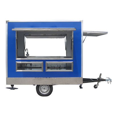 1500W ウォルト ストリート モバイル 食品 トラック 旅行 キャンピング キャンピング トレーラー バン 自転車