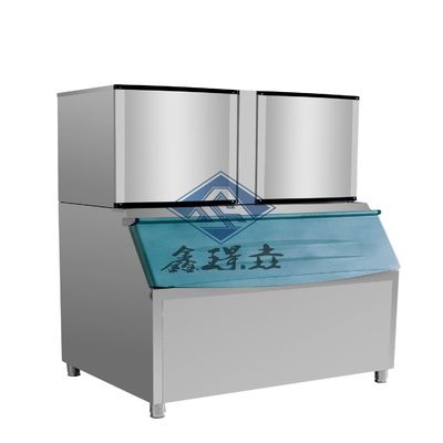 安定した氷作りの性能を持つ 220 ウォルトの商業用小型立方体製氷機