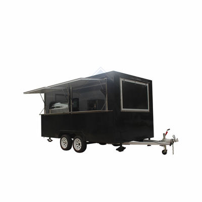 1500W ウォルト 移動式 ファーストフード トラック トラック 2300*1750*2100mm
