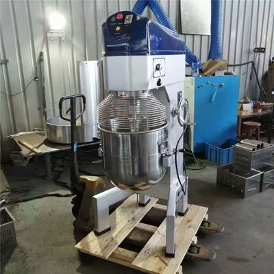 80L 産業用惑星ミキサー 混合用の鉄塗装ハウジングとステンレス 鉄鉢