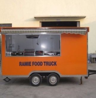 食品カート / 食品コンセッショントレーラー 調理油工場に最適 トップ - 素晴らしい