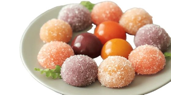 1500kgの容量でステンレス鋼材の自動綿菓子糸メーカー