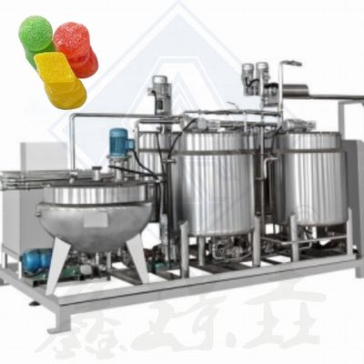 自動菓子加工でゴム糖を詰める70KWのキャンディデポジング機械