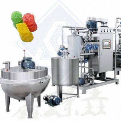 自動菓子加工でゴム糖を詰める70KWのキャンディデポジング機械