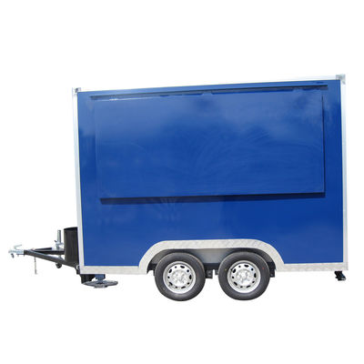 850kg カスタマイズされたロゴ 移動式ストリート ファストフード トラック 調理電圧 220V/380V