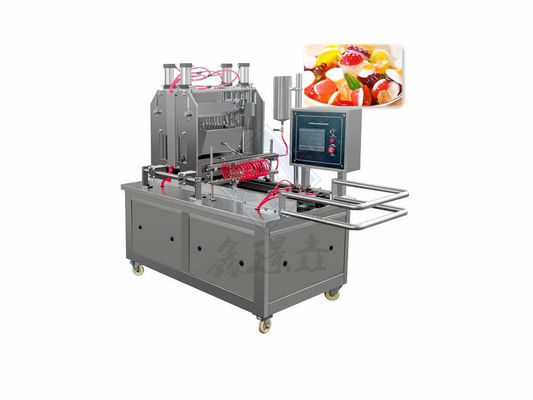 食品飲料用のガミーベア自動四角菓子製造機械 1900*980*1700