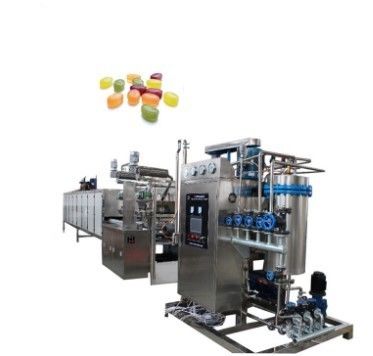 食品飲料にゼリーゴミベアキャンディを作る全自動生産ライン
