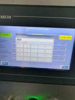 220V 電源 ステンレス鋼の原材料を備えた小さなソフトキャンディメーカー