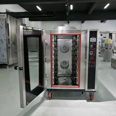 8 トレイ パンの調理用ガスコンベクションオーブン 400*600mmの寸法 操作が簡単