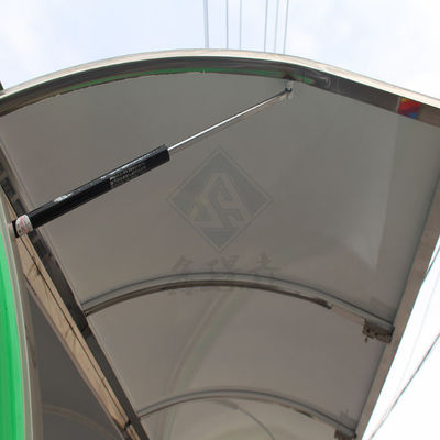 ヨーロッパ モバイル キッチン ドーナツ フレンチフライ ハンバーガー フィールドメンテナンス付き 食品トラック