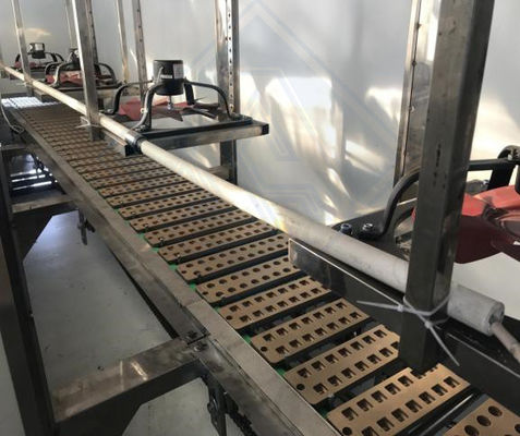 容量20~50kg/h 柔らかい糖類を埋める商用ゴム糖砂糖塗装機