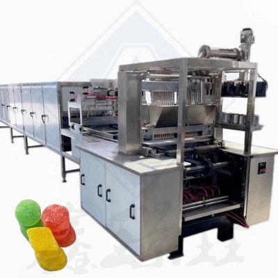 容量200~300kg/h ビタミン ローリポップ生産ラインのためのゴムキャンディ製造機