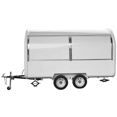 2300*1650*2300mm 商用飲料トレーラー 食品販売用チャローズカート