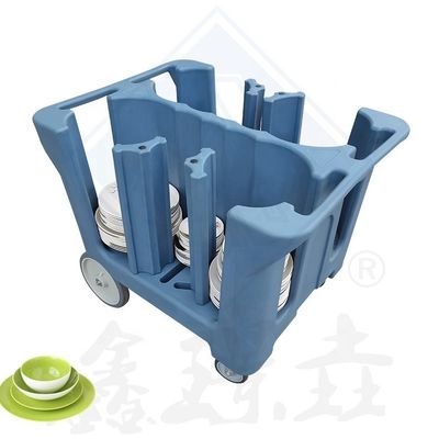レストラン の キッチン で 器具 を 整理 し て 収集 する ため の 簡単 に 清掃 できる 配給 トロッキー