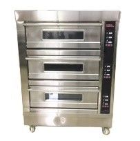 商用パン器 14kw マイクロコンピュータ制御パネル付きの小パン屋オーブン