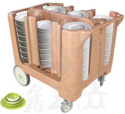 ホスピタリティ ホテルの用品 近代的なデザインのディッシュカート