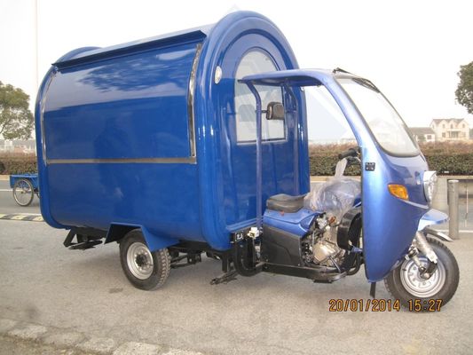 屋外用ストリートフード販売カート ヌードルやホットドッグの食用用食品サービストレーラーカート