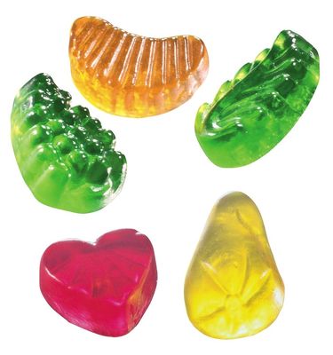 全自動ゼラチンペクチン 柔らかい甘い菓子製造ライン ゴムベア オレンジ形