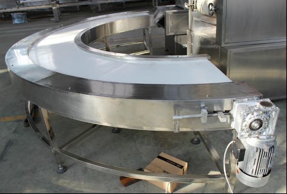 110/220 エネルギー省エネコンベア リアルからクッキーと卵オムレットの小型トンネルオーブン