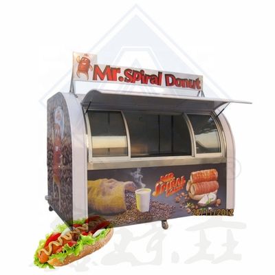 長期使用寿命 携帯食品 スナック スパイラル ポテト 食品カート パーソナライズされた機器