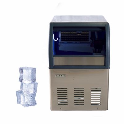 自動操作とサンヨ・コンプレッサーの工業用氷方塊製造機