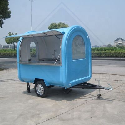 オーダーメイド機器と電気システムを持つ屋外移動食品カートトレーラートラック
