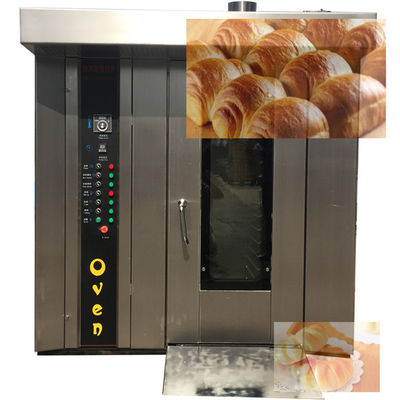 電気/ディーゼル/ガス 熱源 パンを作る機械のための産業用ローータリーオーブン