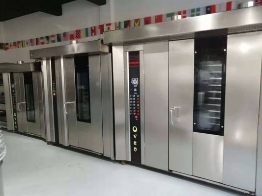 32 トレイ回転オーブン 380V 電気消費 52.5kwh 工業用パン用