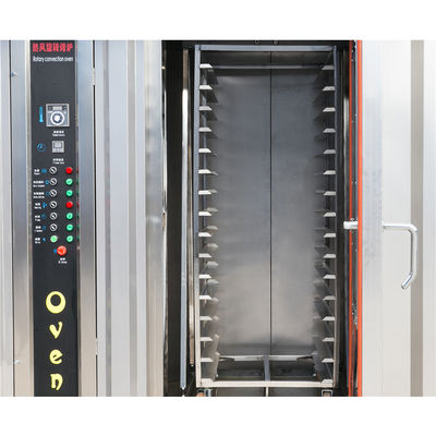 32 トレイ回転オーブン 380V 電気消費 52.5kwh 工業用パン用