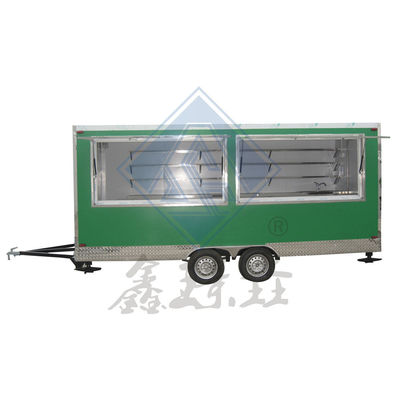 500CM 産業用 商業用 広場 単軸/双軸 移動式 食品カート 食品トラック