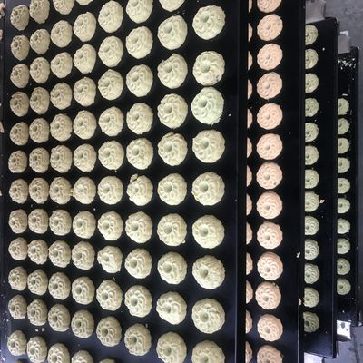 工業パン業 2kw 半自動クッキー機 ナッツ原材料