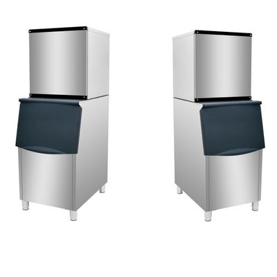 220V自動商用アイスキューブ製造機 200KGの氷の貯蔵容量