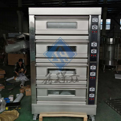 0.1kw 商用パン屋ガスオーブン 3/4 デッキ ガスピザパン屋オーブン / ガスコンベクションオーブン