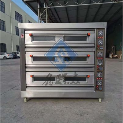 パン屋用の工業用デッキオーブン / デザイン トルコ 電気オーブン ピザオーブン