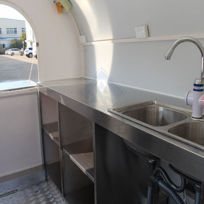 長寿命 250 丸型 モバイル 食品トラック 単軸