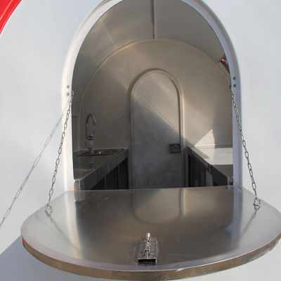 長寿命 250 丸型 モバイル 食品トラック 単軸