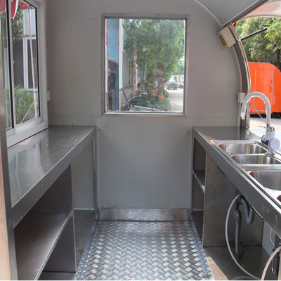 キッチン設備 食品トラック 電気トレーラー スナック用