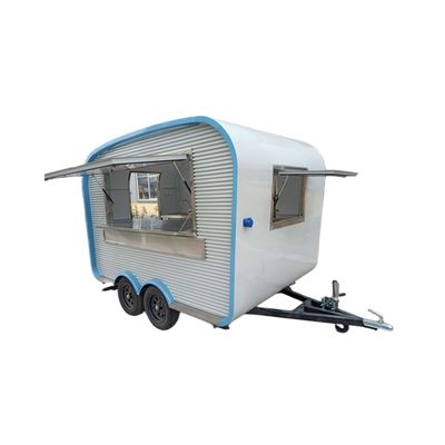 ジュース ミルク ティー カート ホットフード モバイル 食品 トラック トレーラー 1000kg 長寿命