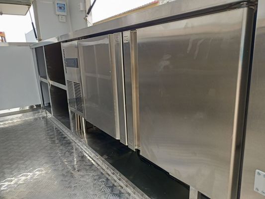 ジュース ミルク ティー カート ホットフード モバイル 食品 トラック トレーラー 1000kg 長寿命