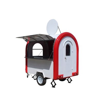 乳製品 適用 完全キッチンとトイレ 1500W電圧の移動式フードトラック