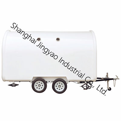 屋外移動食品カート ソフト・サーブ・アイスクリーム・クリーム・マシン用の特権トレーラー
