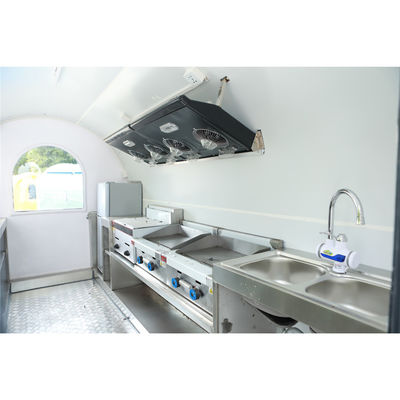 スナックフードアプリケーション 220/300/400/500x200x235cm デザイン コーヒードーナツ モバイルフードトラック