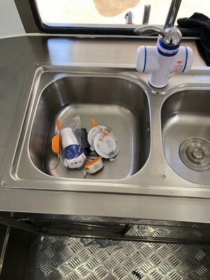 上海 ジンヤオ アイスクリームカート / 食品トラック トレーラー キャラバン 建設工事