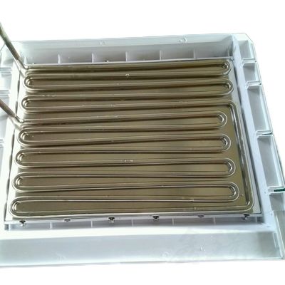 日あたり500kg 高生産性の銅正方形グリッドサイズ22*22*22のアイスキューブ蒸発機