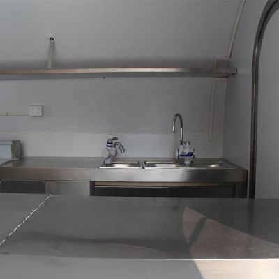 1.5kw クレープフードトレーラー バーベキュー飲料とモバイルベンディングサービスに最適